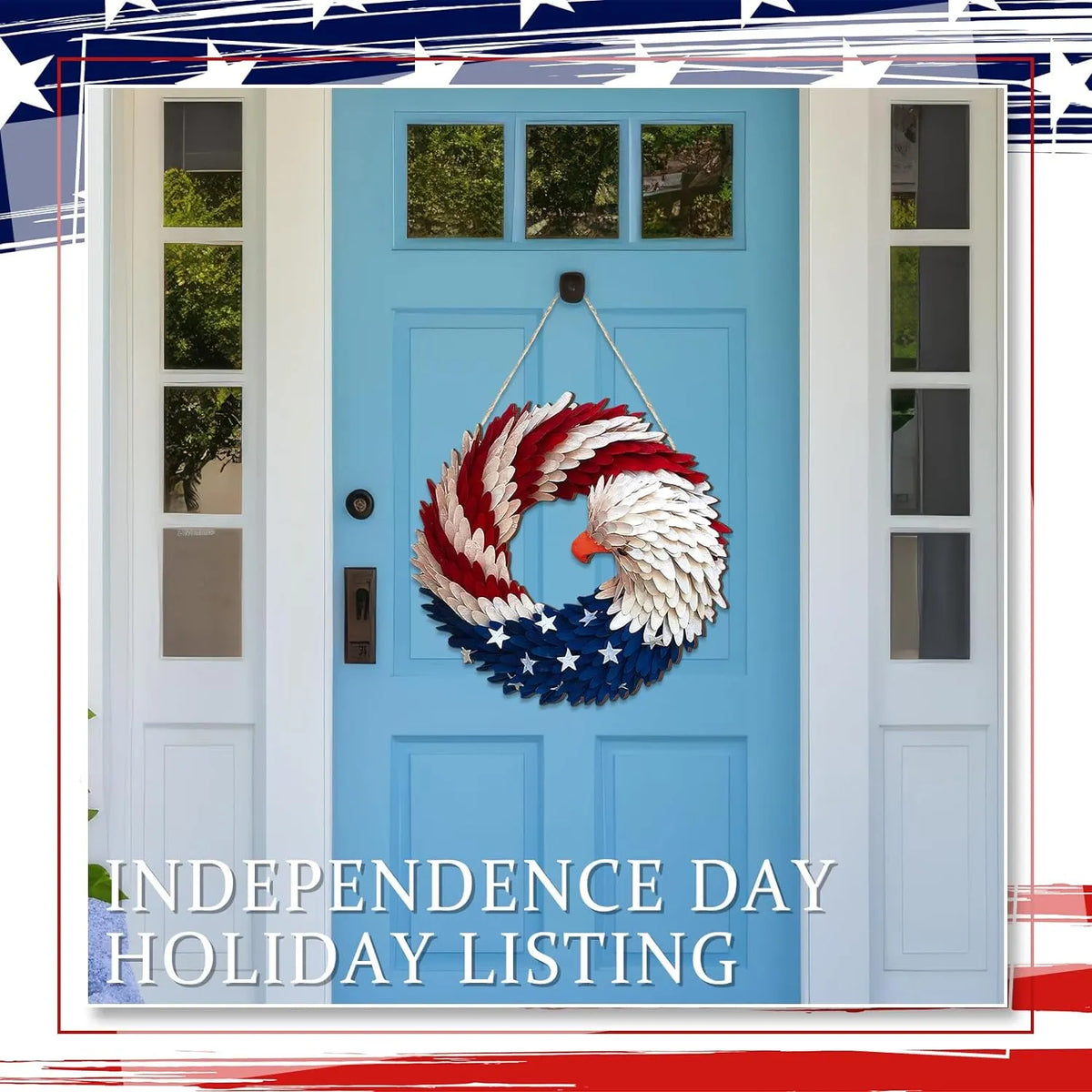 Easter and Independence Day Wreath Decorations