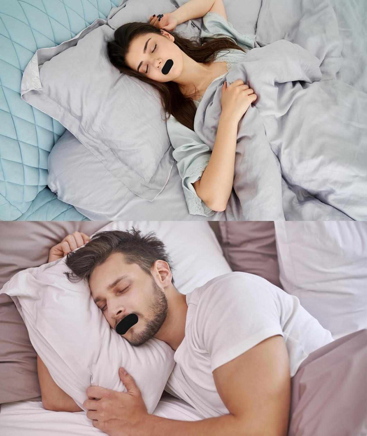 Nose Patch for Breathing Correction to Reduce Snoring