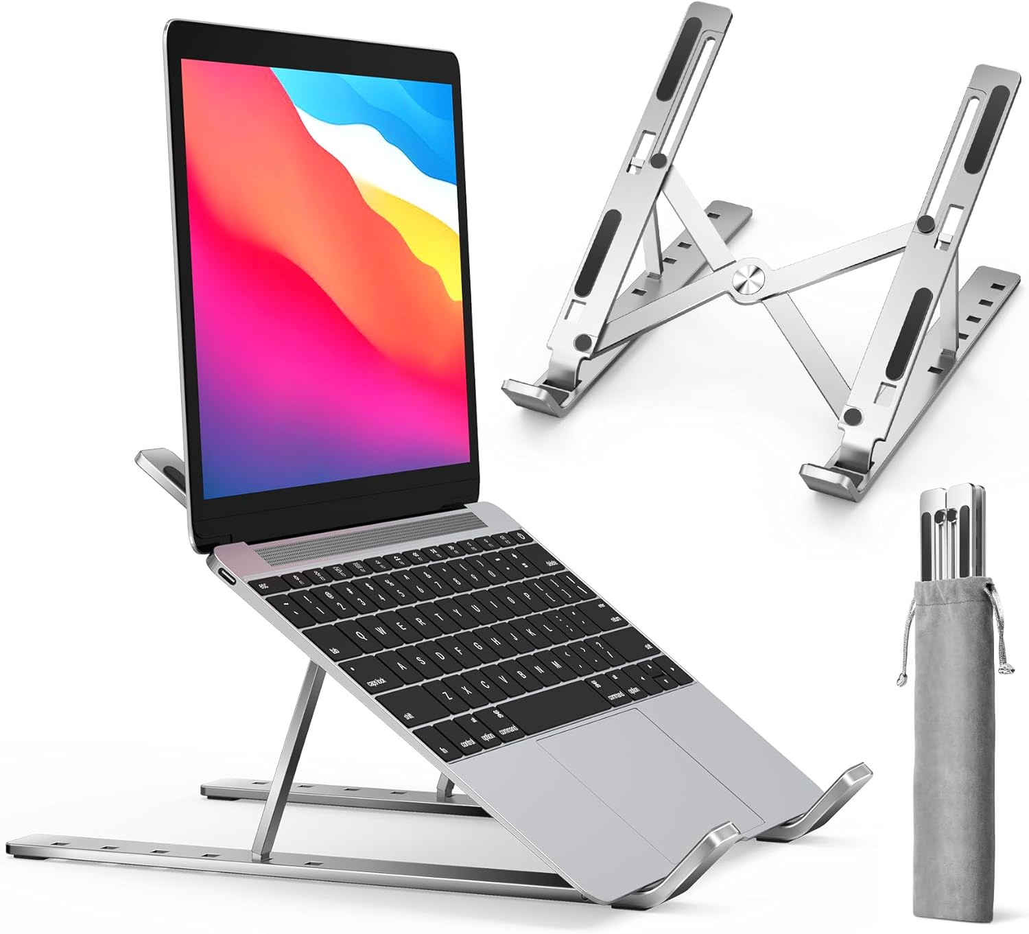 Portable Laptop Holder – Foldable Design for Easy Storage