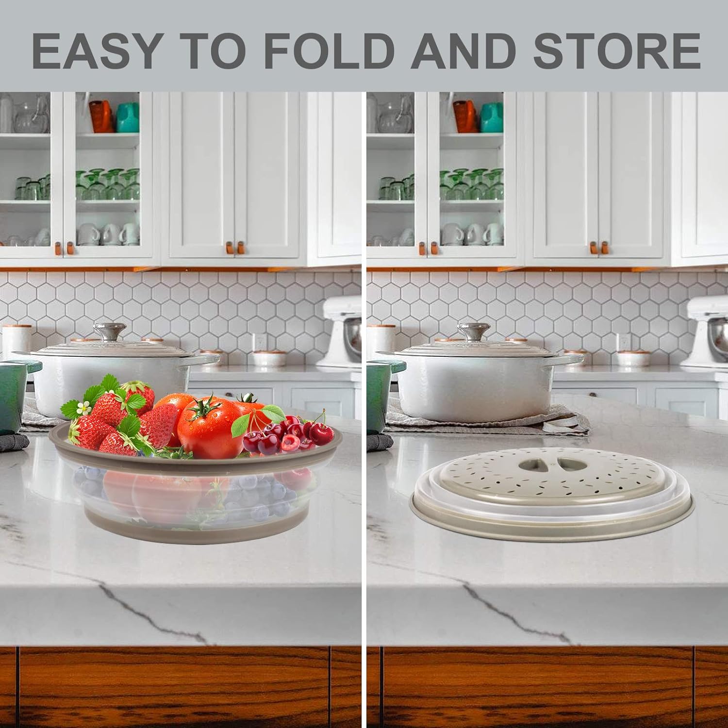 Food Cover and Microwave Safe Place Mat