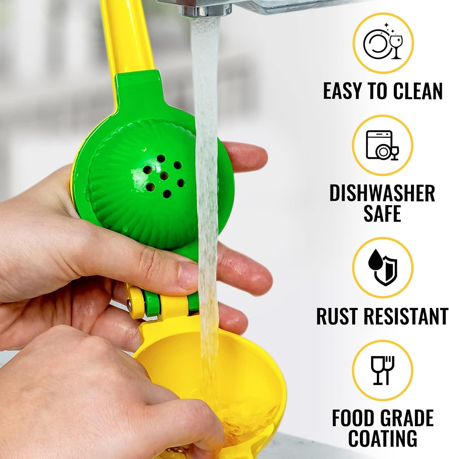 Citrus Press for Fresh Lemon Juice Extraction