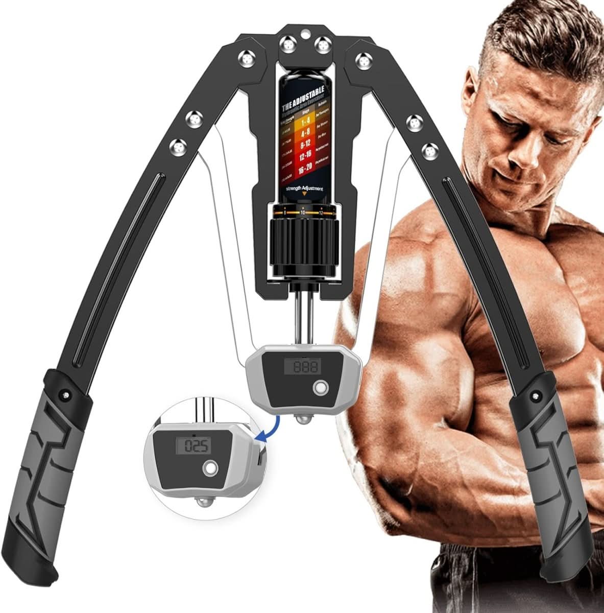 FlexLift Hydraulic Arm Trainer for Ultimate Upper Body Conditioning