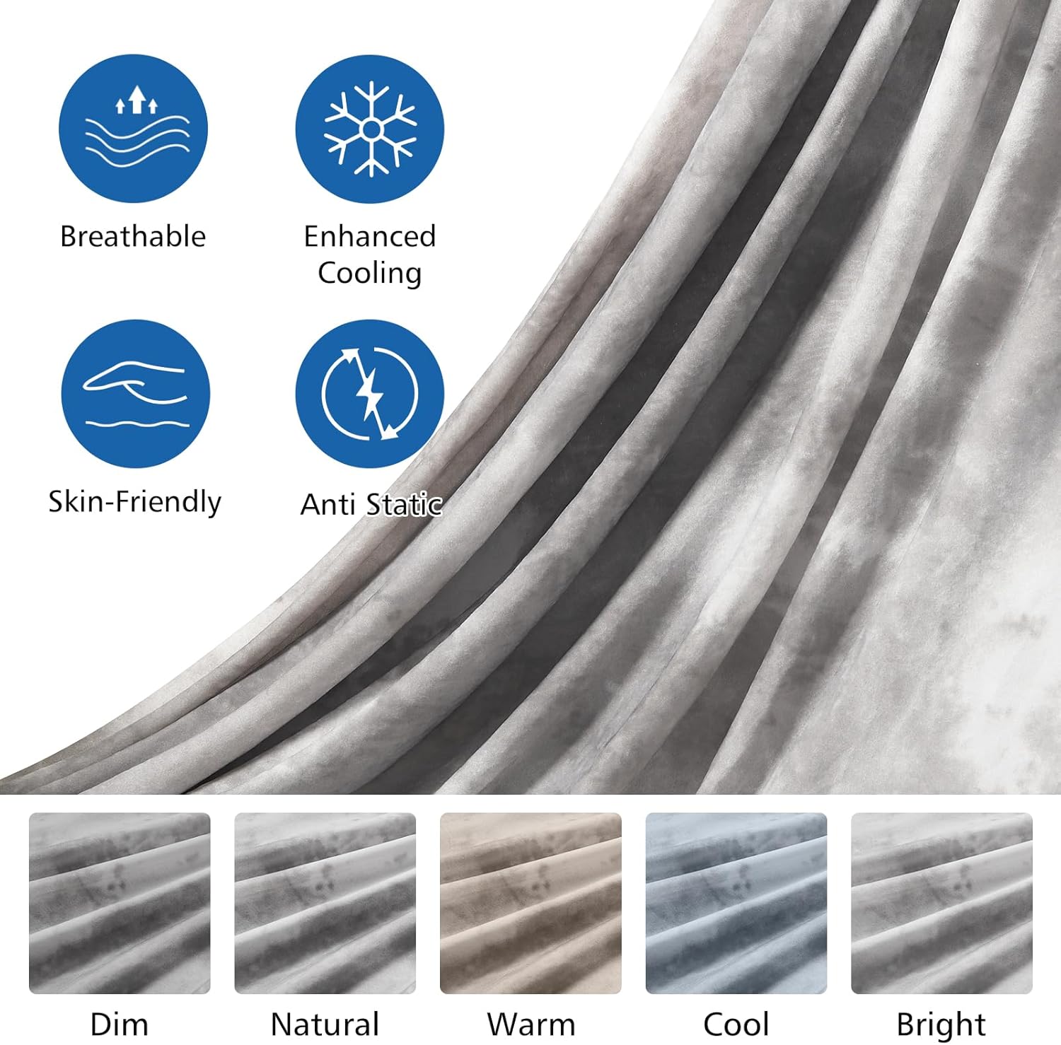 Cooling Blanket with Arc-Chill Technology – Lightweight and Breathable for Warm Sleepers