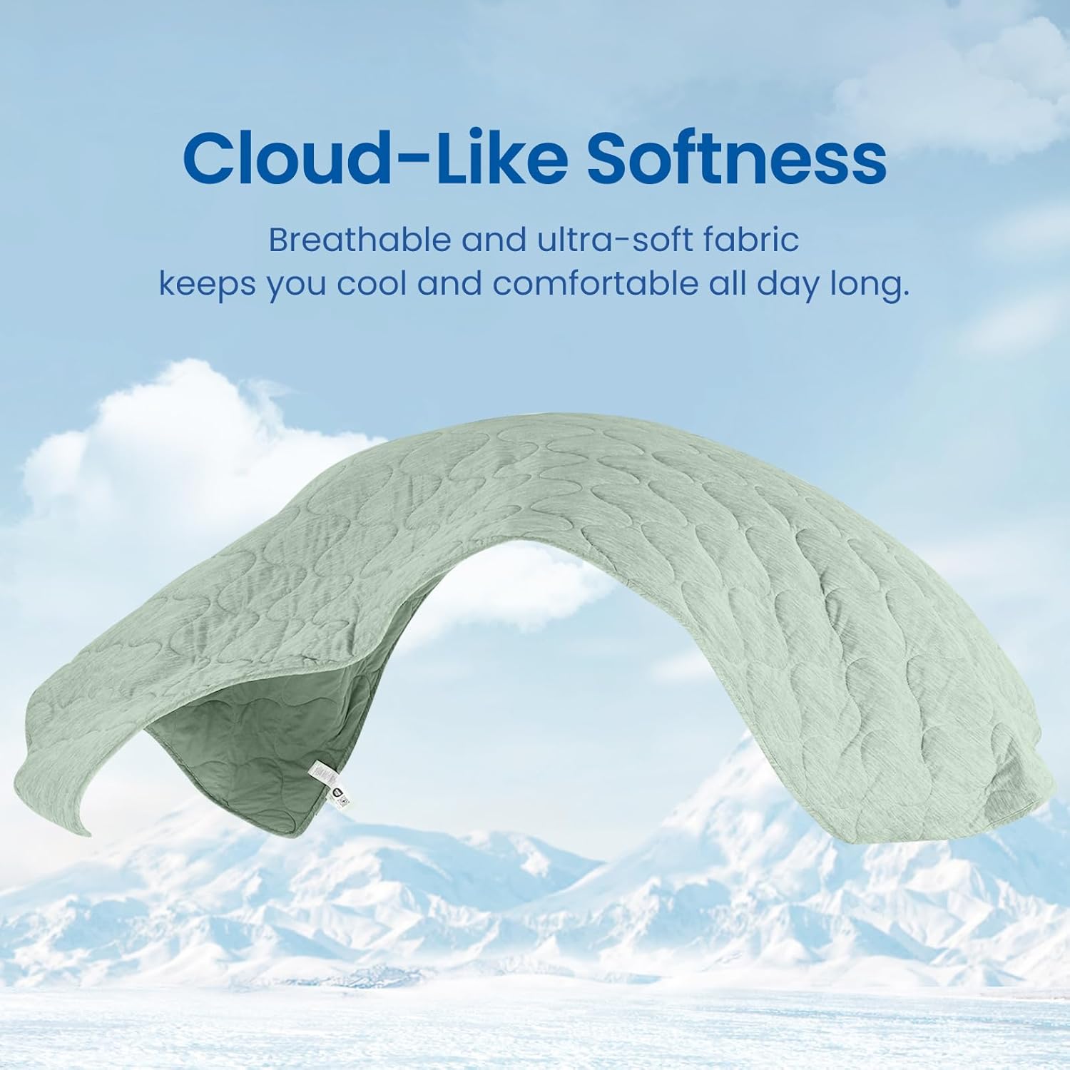 Cooling Dual-Sided Blanket for Hot Sleepers - Soft Lightweight Throw