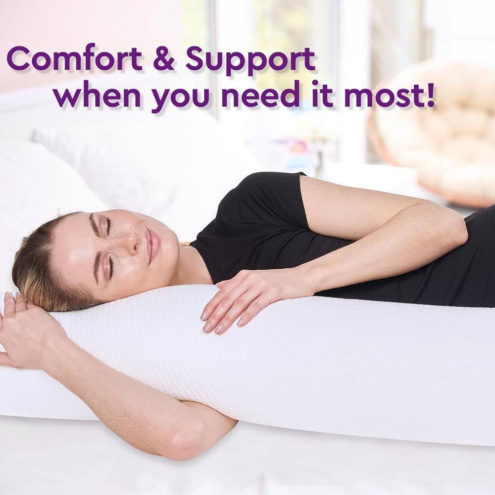Ergonomic Body Support Pillow for Side Sleepers