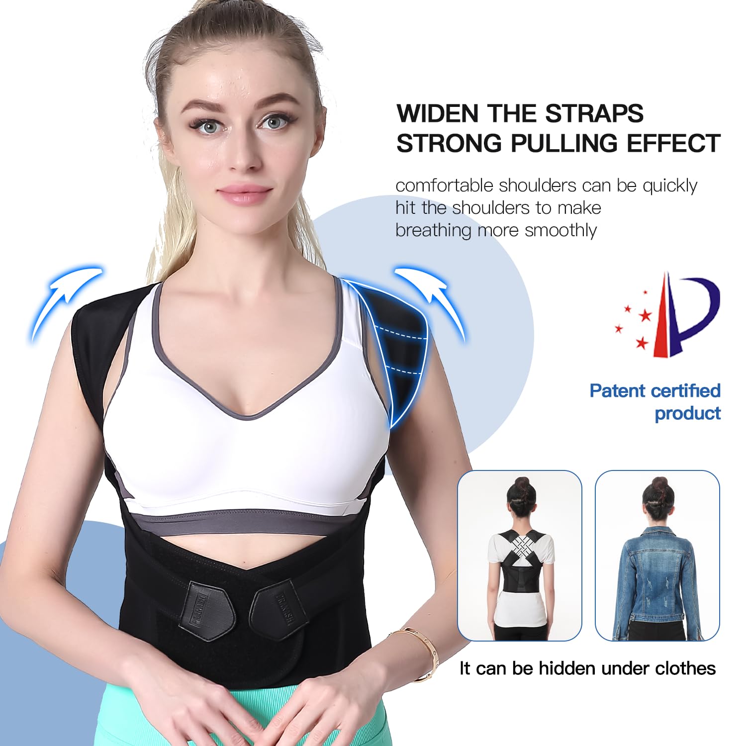 Posture Support Strap for Back Alignment
