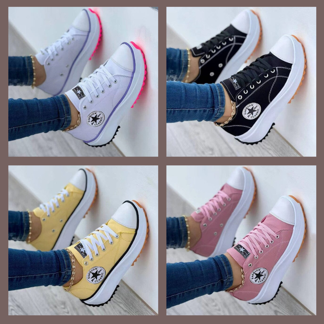 Orthopedic Sneakers | Ergonomic Design & Flexible Leather Toe Cap | Ultra-Lightweight | Pain Relief & Posture Support