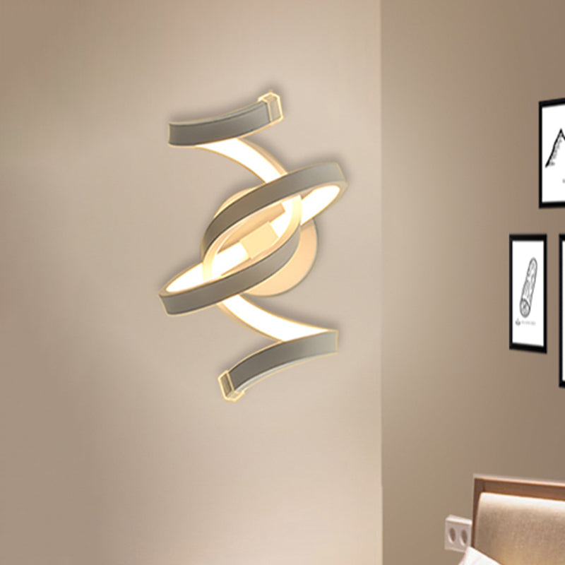 Taavita LED Wall Sconce - Minimalist Acrylic Wall Mounted Lighting for Bedroom