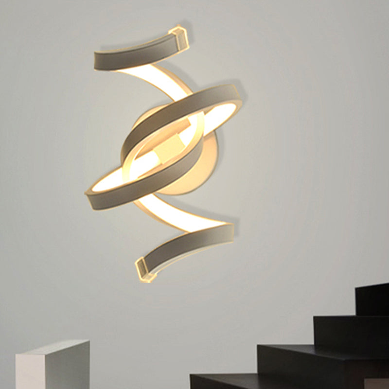 Taavita LED Wall Sconce - Minimalist Acrylic Wall Mounted Lighting for Bedroom