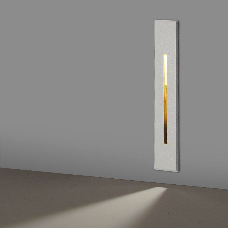 Light Cove Waterproof Recessed Wall Light LED 3W Warm White Sensor & Standard Black White Light Grey Aluminum IP65 Outdoor Indoor Pathway