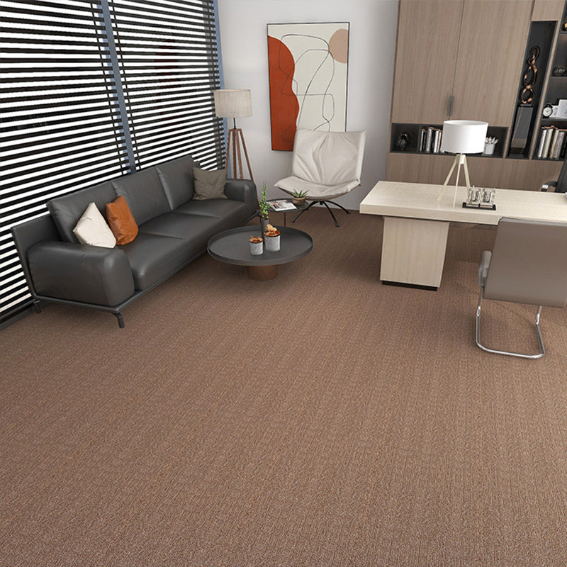 Modern Carpet Tiles Self Adhesive Multi Level Loop Stain Resistant Carpet Tile Blue 40-Piece Set Clearhalo 'Carpet Tiles & Carpet Squares' 'carpet_tiles_carpet_squares' 'Flooring 'Home Improvement' 'home_improvement' 'home_improvement_carpet_tiles_carpet_squares' Walls and Ceiling' 7370563