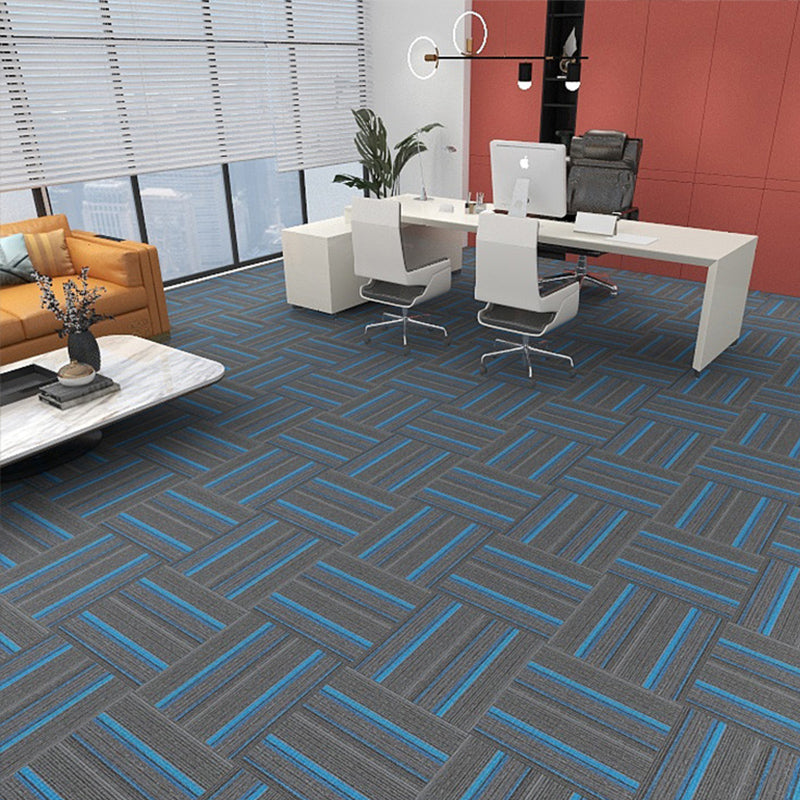 Modern Carpet Tiles Self Adhesive Multi Level Loop Stain Resistant Carpet Tile Clearhalo 'Carpet Tiles & Carpet Squares' 'carpet_tiles_carpet_squares' 'Flooring 'Home Improvement' 'home_improvement' 'home_improvement_carpet_tiles_carpet_squares' Walls and Ceiling' 1200x1200_8515ce11-47a9-4e92-8c35-b5d3a8d23a75