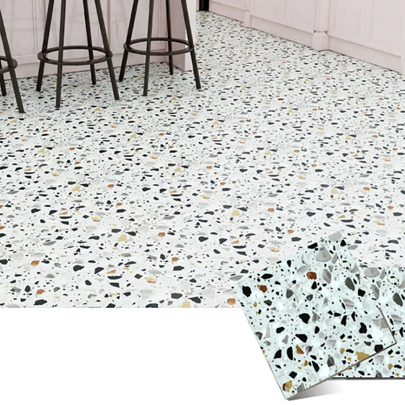 Taavita Water Resistant Plastic Floor Tile - Scratch Resistant Vinyl Flooring