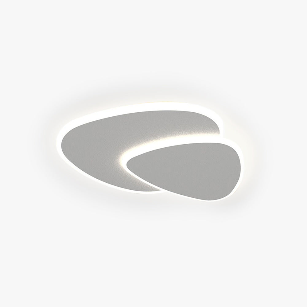 LumiSphere Modern LED Ceiling Light - Pure White Elegance