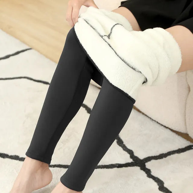 Winter Pants | Sherpa Lined | Cozy Warmth & Tummy Control | Fleece