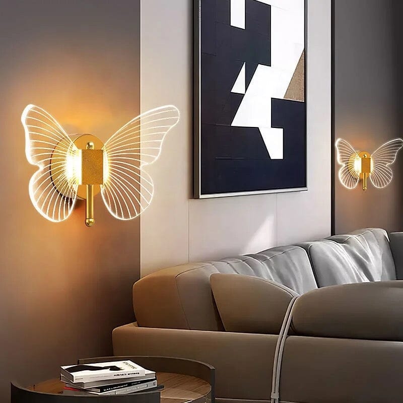 GlimmerWing LED Butterfly Wall Light Collection for Elegant Spaces