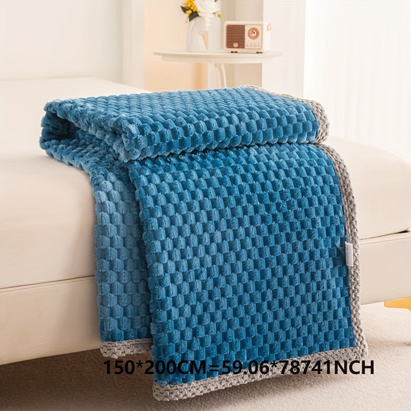 Fleece Blanket | Double-Layer Warmth | Ultra Soft Comfort | Polyester