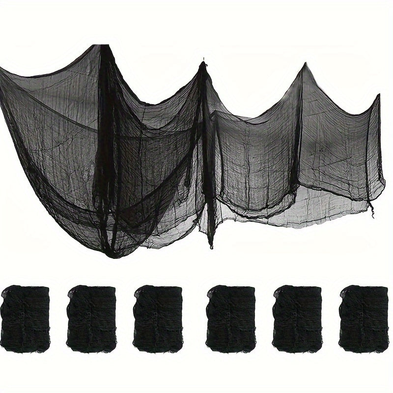 Black Creepy Cloth Halloween Decoration for Haunted Houses & Parties