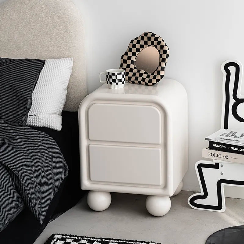 Taavita Abstract Boho Bedside Table