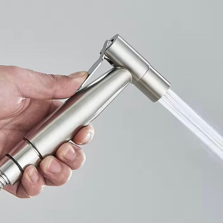 Ergonomically Designed Stainless Steel Bidet Spray for Improved Hygiene