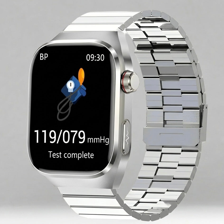 Smartwatch with ECG, Heart Rate, Blood Oxygen & Sleep Monitor - IP68, Bluetooth Calling, 650mAh, 2.04" AMOLED