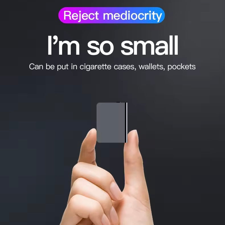 Mini Voice Recorder with Noise Cancellation | 8GB | 50 Hours Battery | WAV