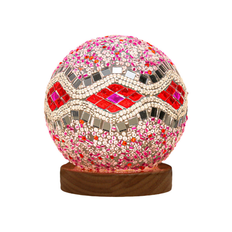 ChromaGlow Mosaic LED Table Lamp for Inviting Ambiance