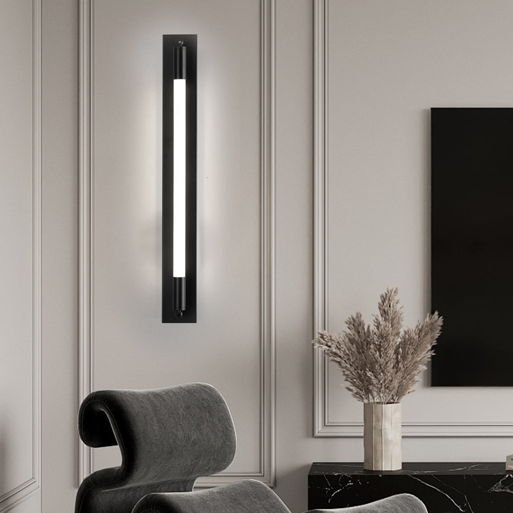 19.68'' LED Wall Lamp Acrylic Tube 1-Light Indoor - Taavita Base