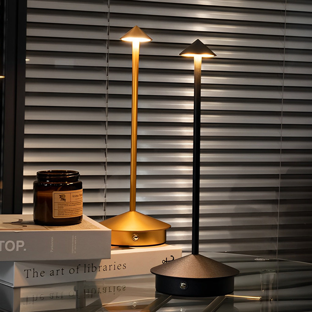 Mini Mushroom USB Rechargeable Dimmable LED Touch Control Night Lights - Dazuma