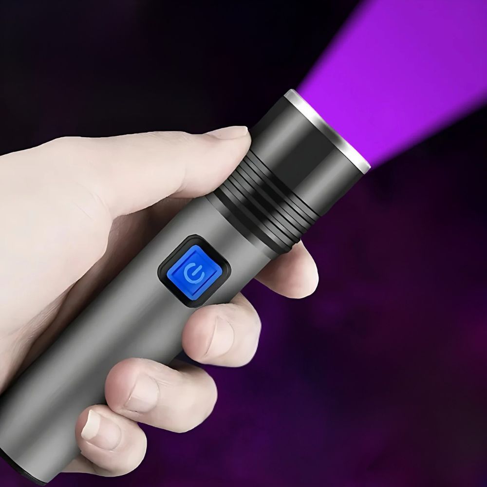 Portable UV Blacklight Flashlight for Detecting Urine