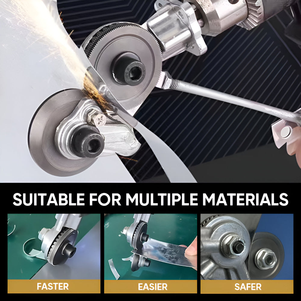 Precision Metal Cutter Drill Attachment for Effortless Shaping