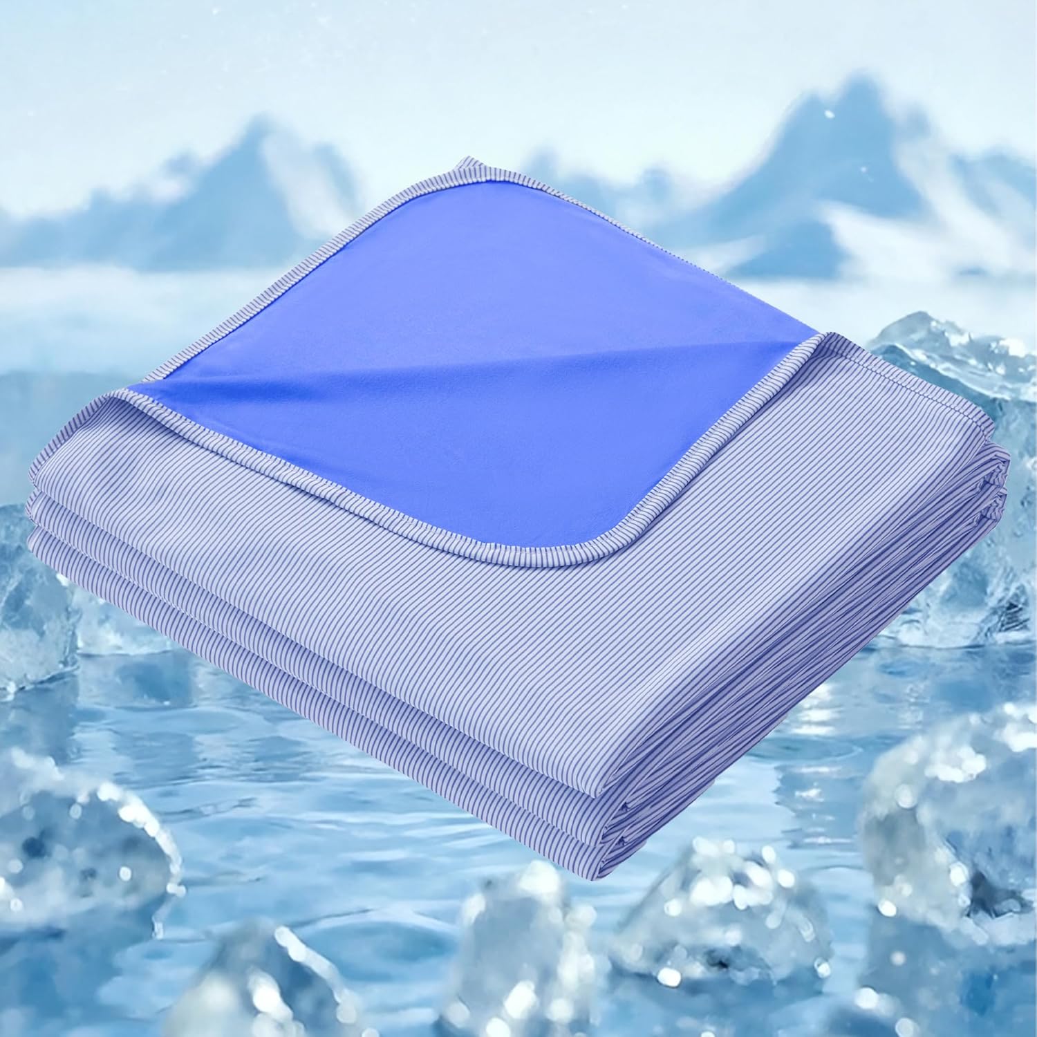 Breathable Cooling Blanket for Hot Sleepers – Lightweight Summer Throw