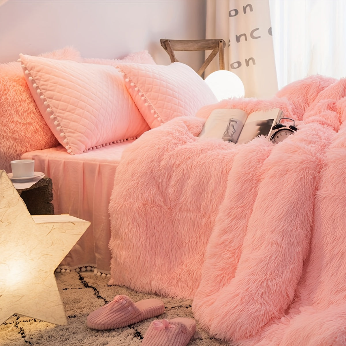 Quilt Cover Set | Plush Fabric | Ultra-Soft Cozy Comfort | Polyester