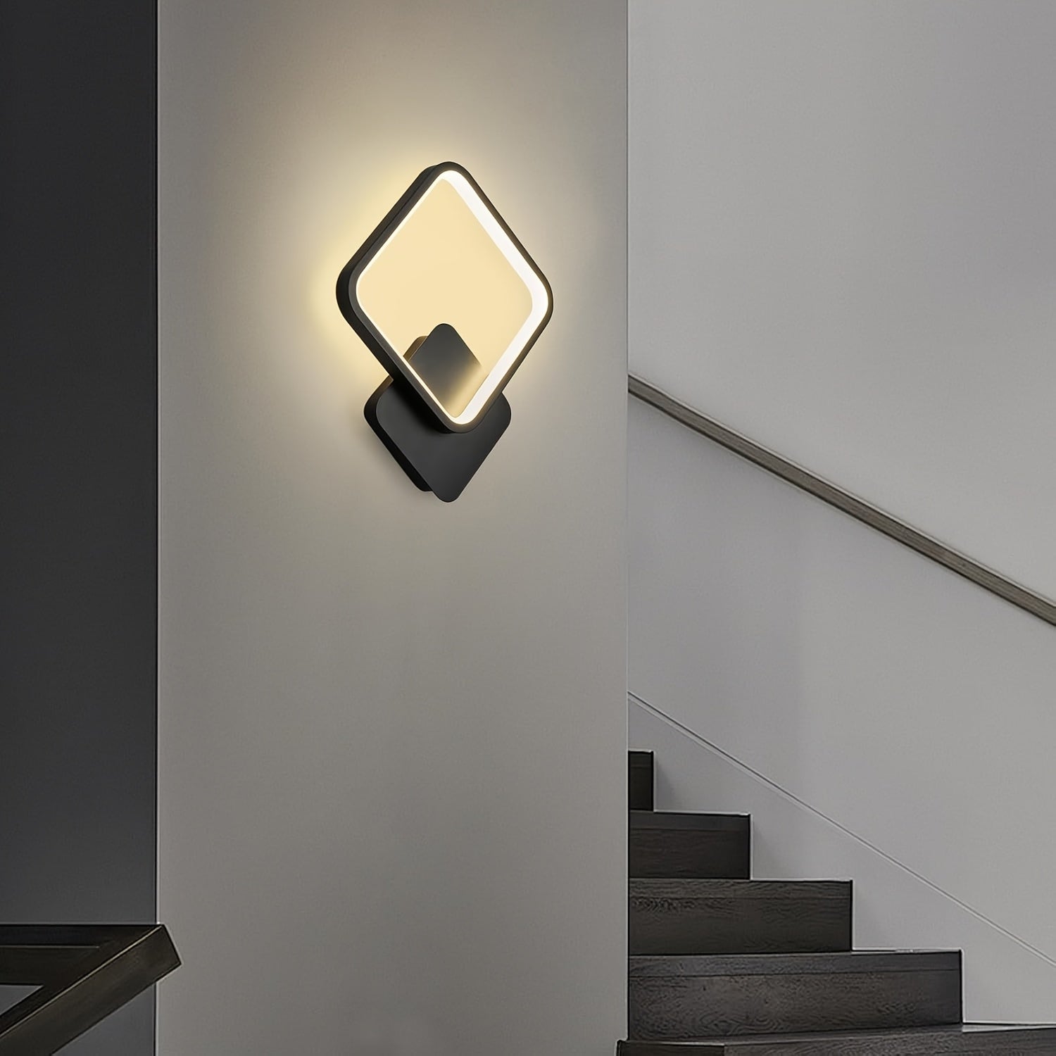 Sleek Geometric LED Wall Light for Stylish Indoor Spaces