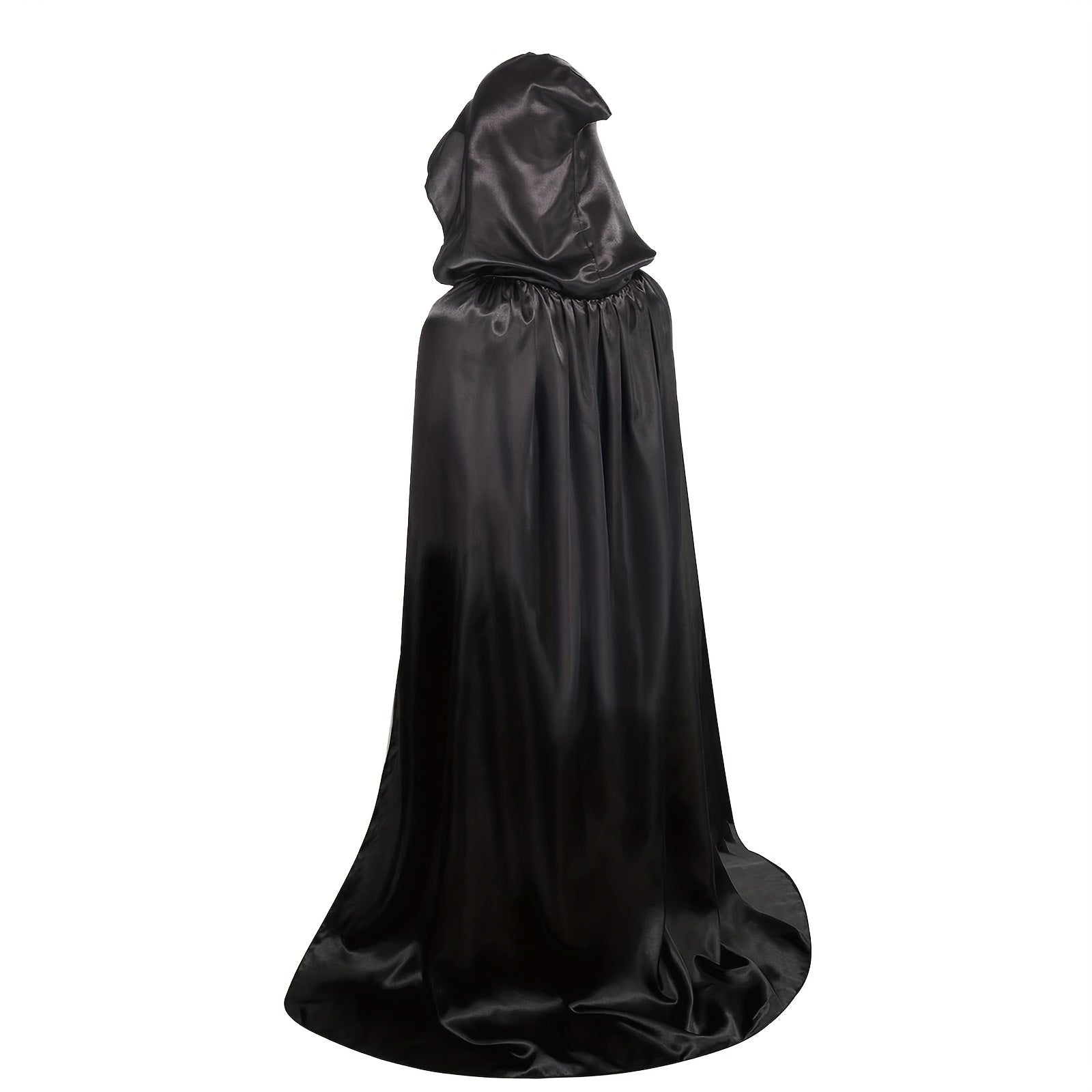 Unisex Halloween Hooded Costume Cloak Lightweight for Parties