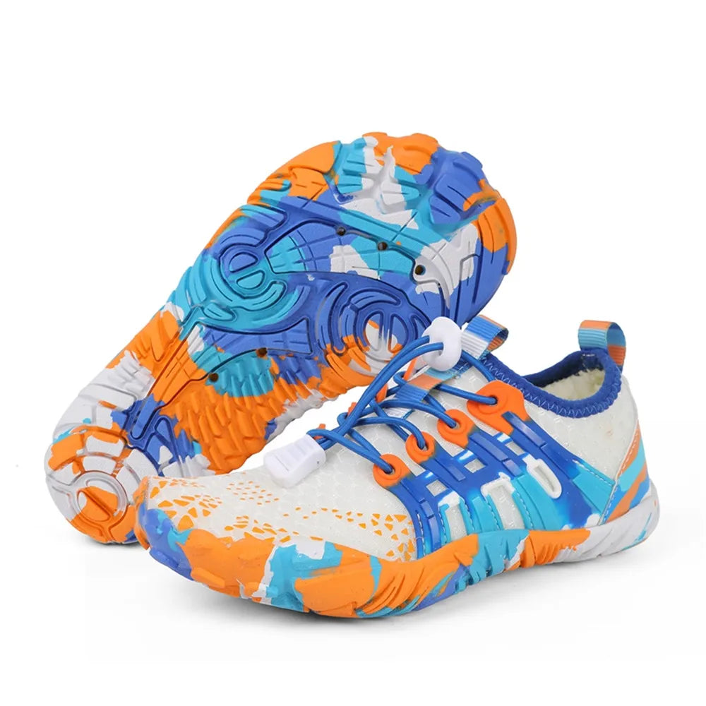 Kids' Barefoot Shoes | Comfortable Flexible Design | Durable Rubber Outsole | Everyday Wear