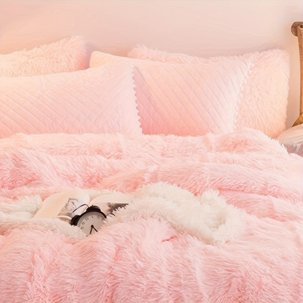 Quilt Cover Set | Plush Fabric | Ultra-Soft Cozy Comfort | Polyester