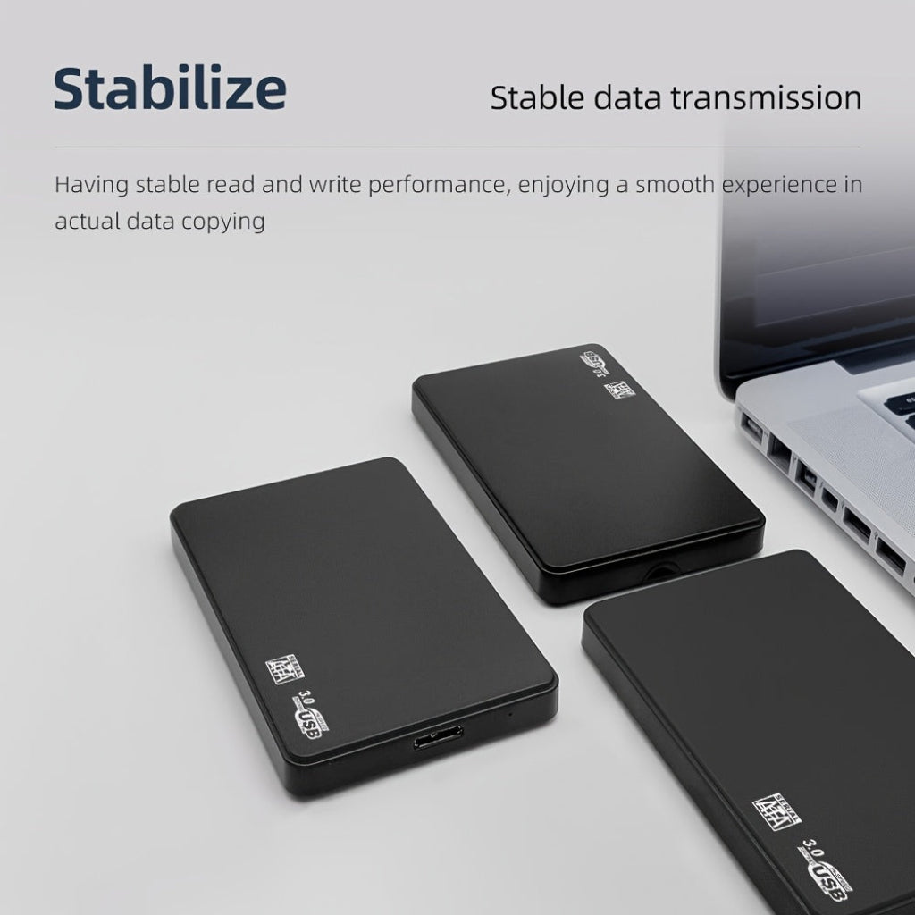 Slim External SSD for Effortless PC and Laptop Storage