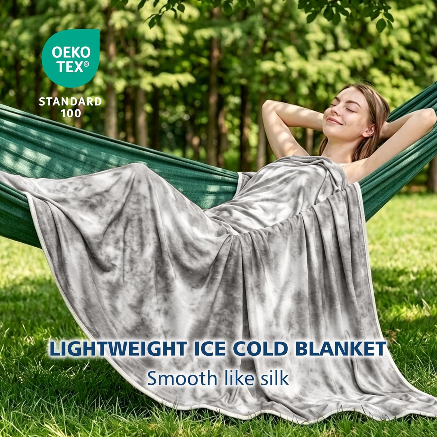 Cooling Blanket with Arc-Chill Technology – Lightweight and Breathable for Warm Sleepers