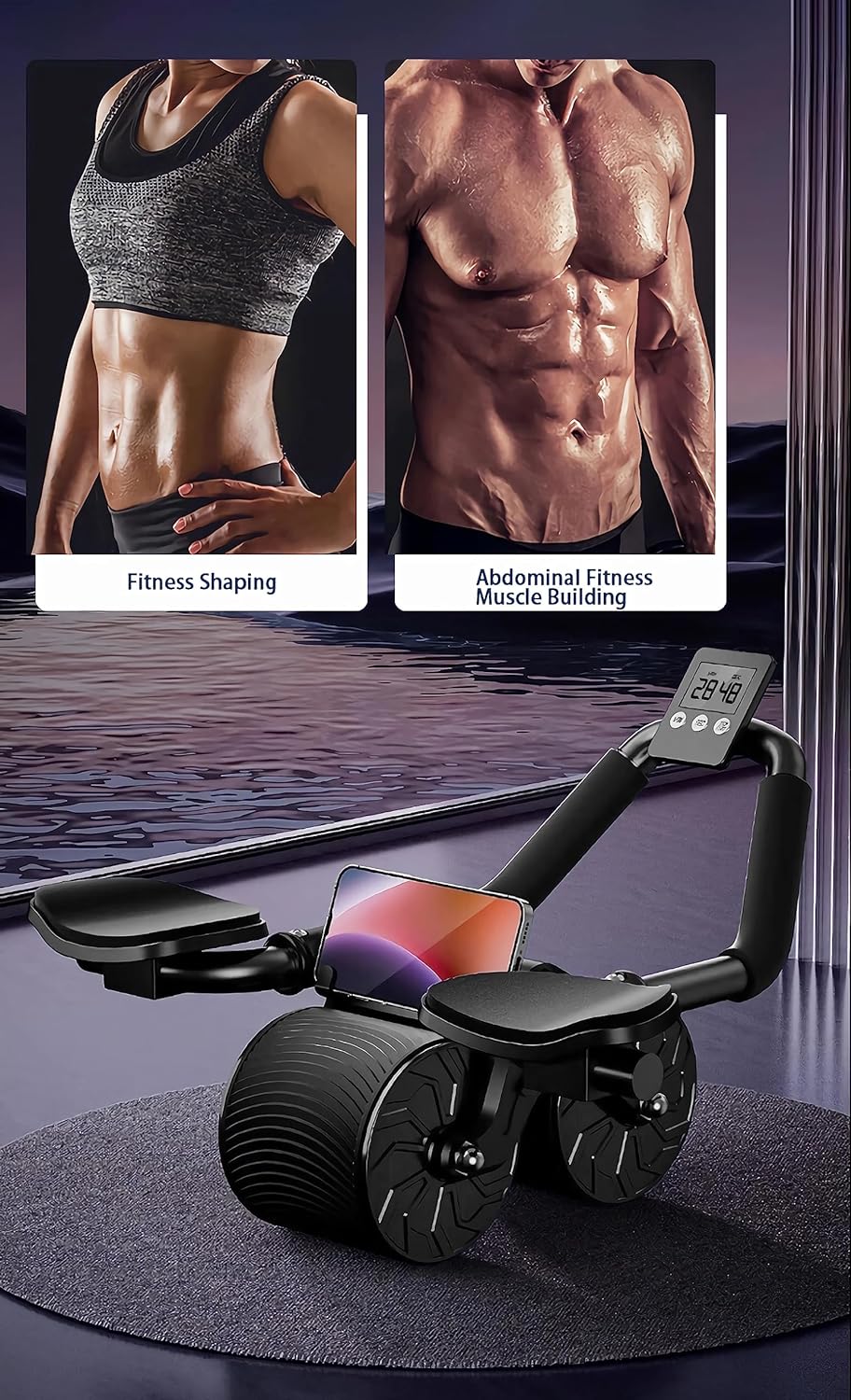 Core Strengthening Wheel for Abdominal Exercises
