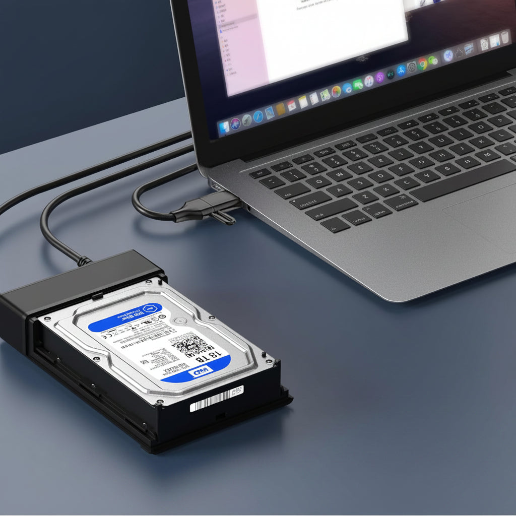 Versatile USB 3.0 External Enclosure for 2.5 & 3.5 Inch Drives