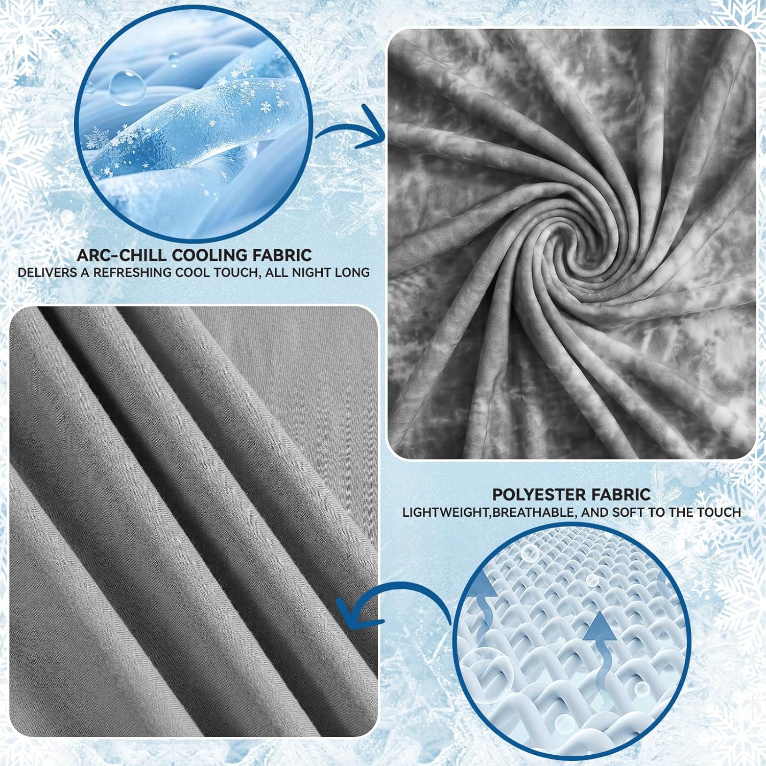 Cooling Throw Blanket for Hot Sleepers – Lightweight Summer Comfort
