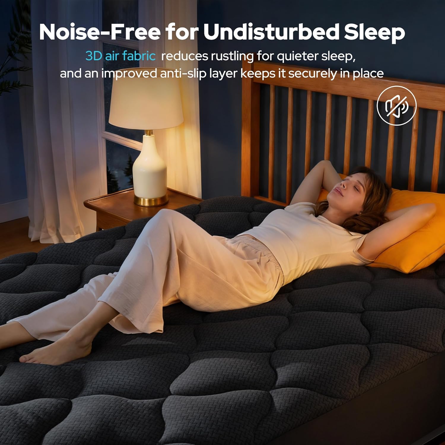 Waterproof Mattress Protector with Deep Pocket - Breathable and Silent