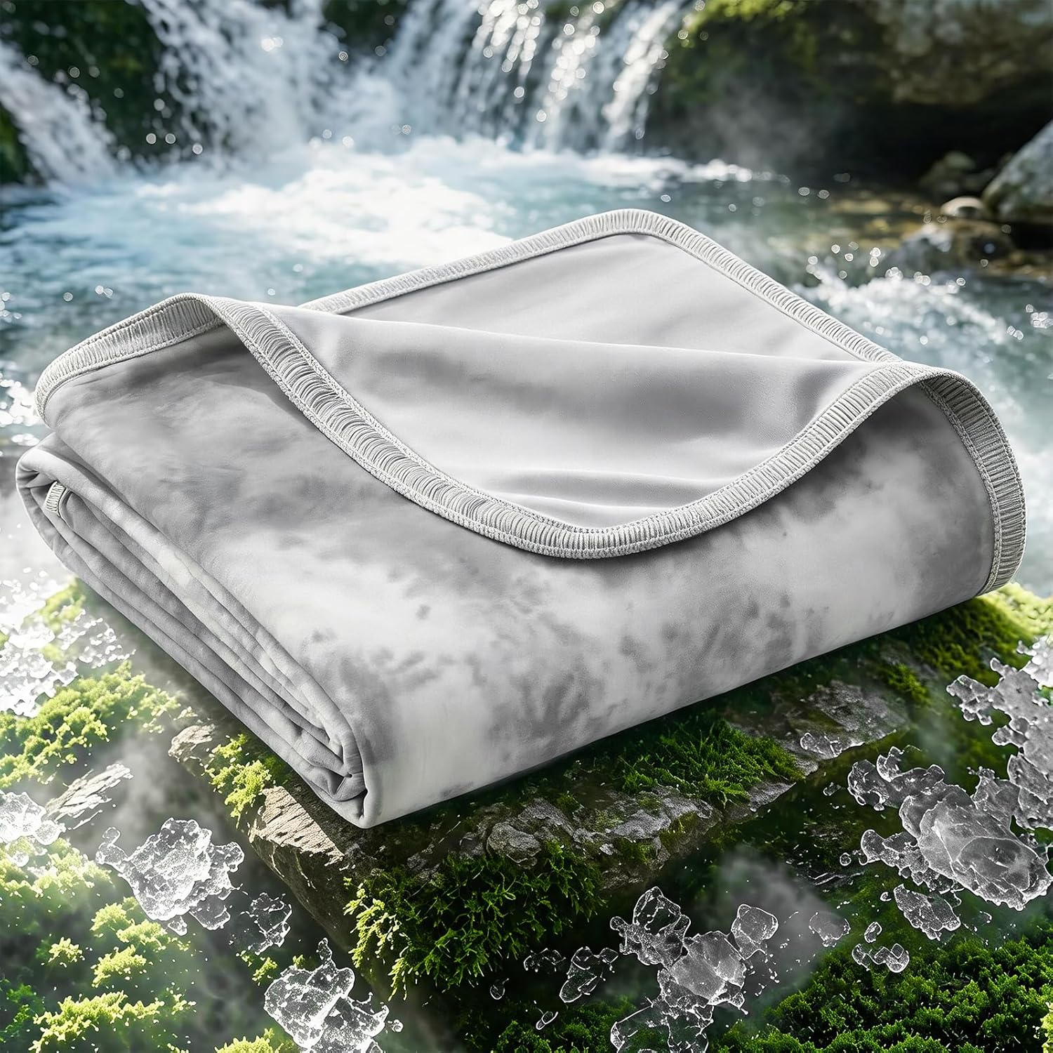Cooling Blanket with Arc-Chill Technology – Lightweight and Breathable for Warm Sleepers