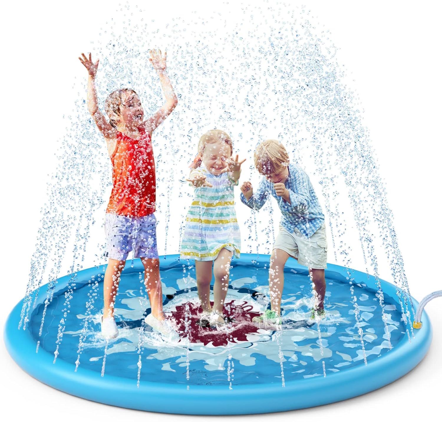 Kids' Sprinkler Splash Pad for Outdoor Fun