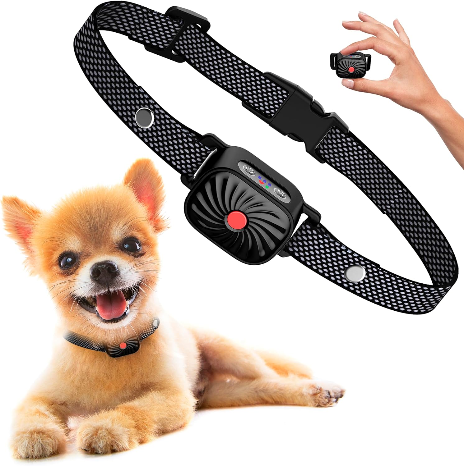BarkEase Gentle Bark Control Collar for Small Dogs