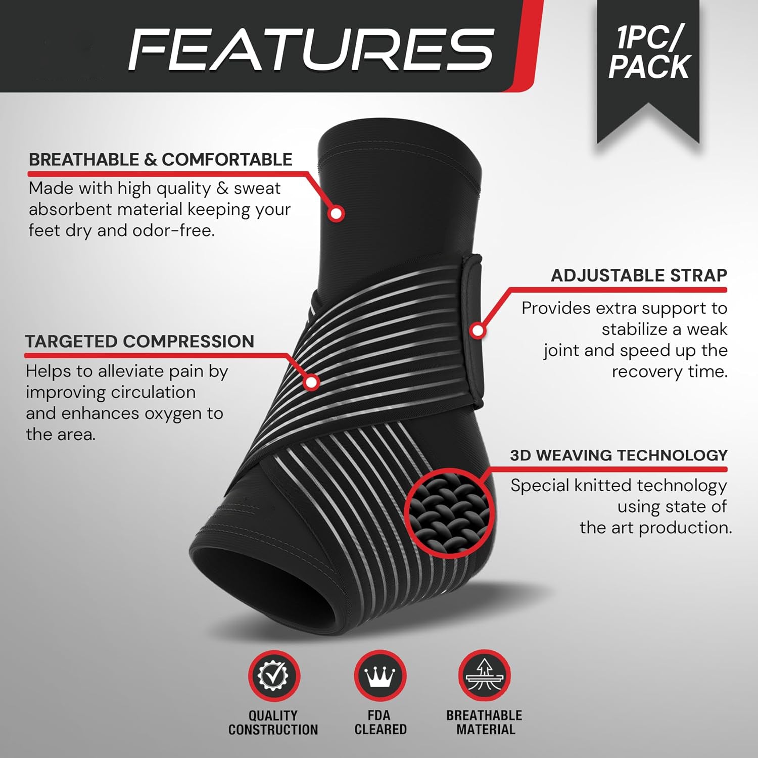Supportive Brace for Ankle Stability