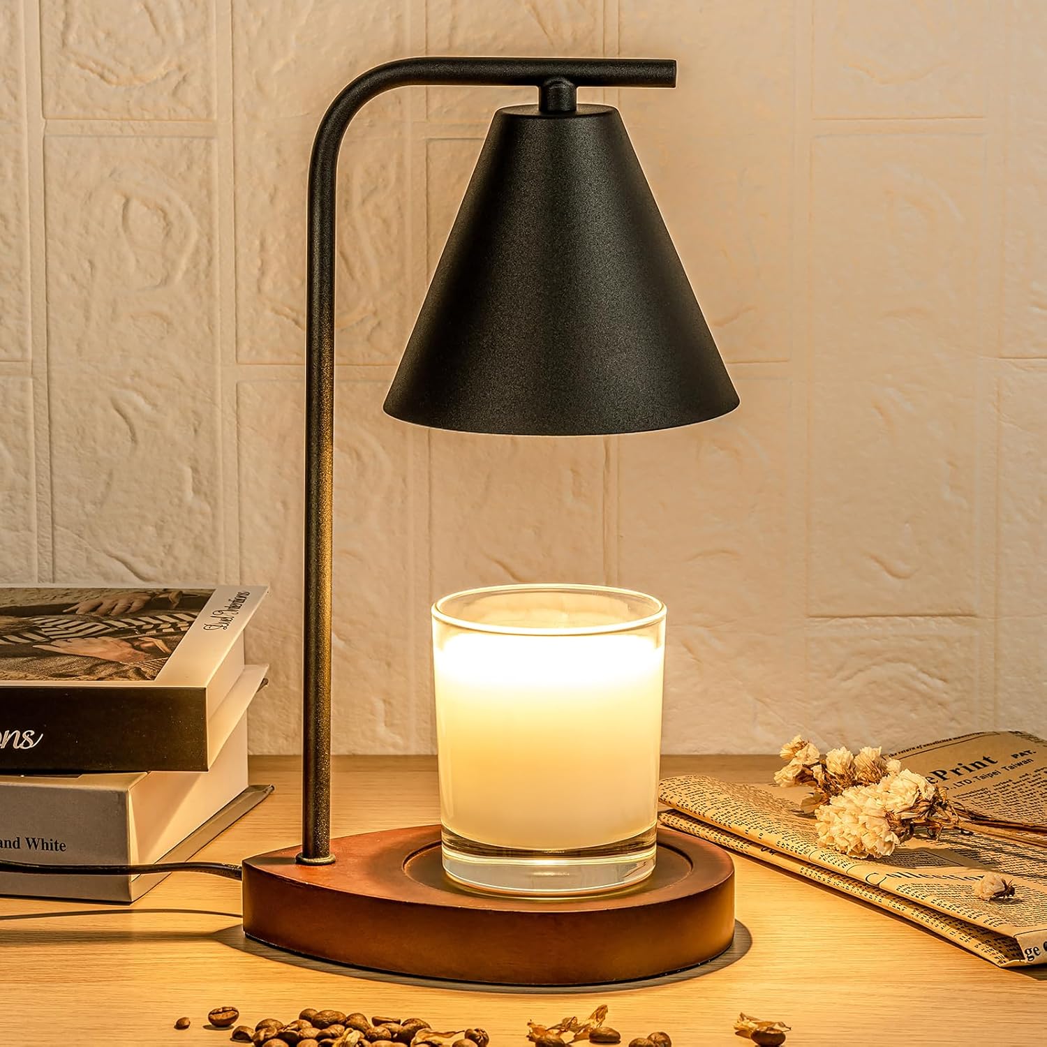 Tabletop Electric Candle Warmer with Adjustable Features