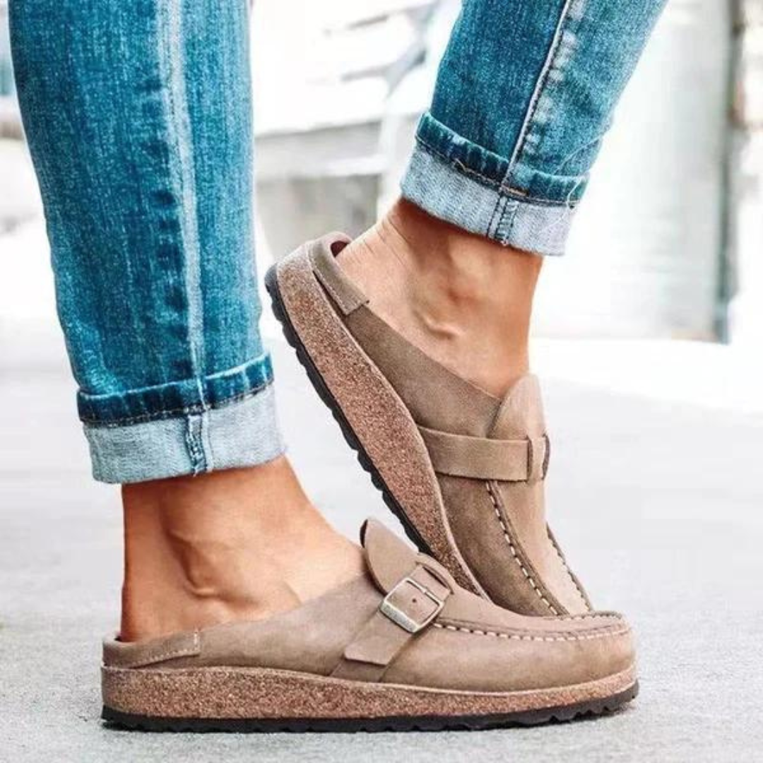 Women’s Buckle Strap Sandals | Orthopedic Comfort | Airy Breathable Design | Versatile Summer Wear