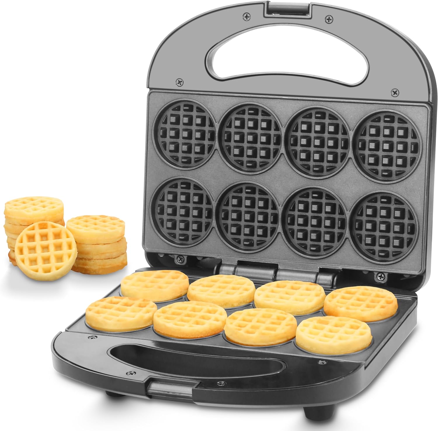 Compact Waffle Iron for Quick Breakfasts